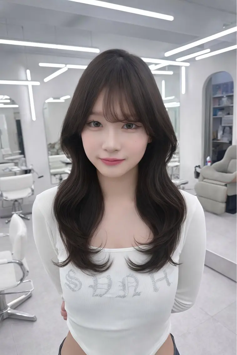 ロング 本田 翔のヘアスタイル