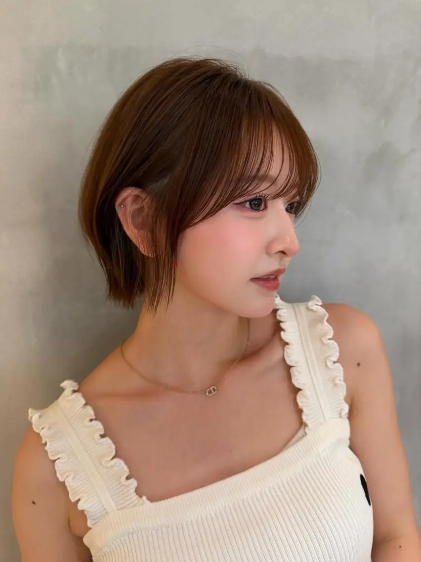 ショート 小宮山 桃加のヘアスタイル