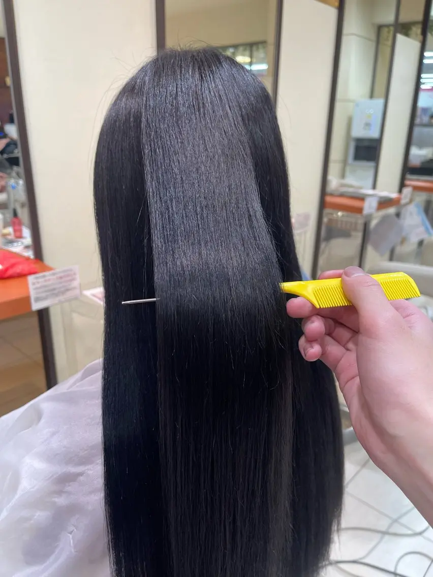 ロング 髪質改善 カネヒラ リョウスケのヘアスタイル