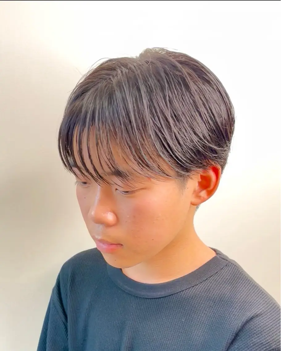 メンズ似合わせカット+眉カットの写真
