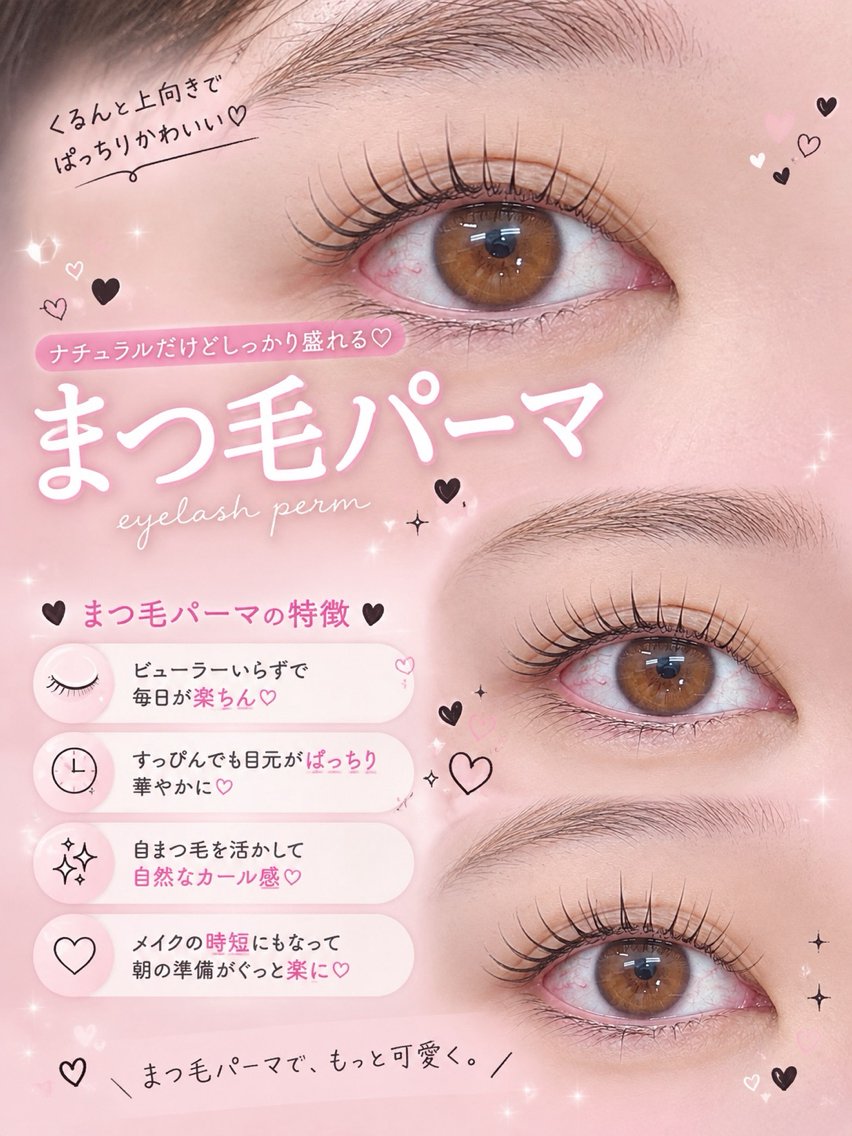 マツエク・マツパ Ruban uiのマツエク・マツパデザイン