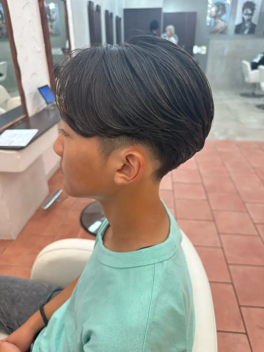 ショート メンズ キッズ M.SLASH松本 涼大朗のヘアスタイル