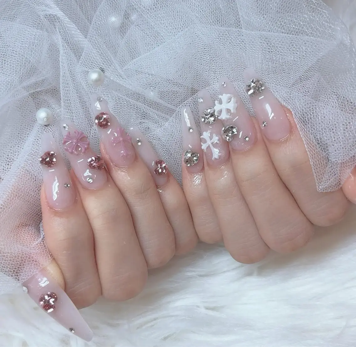 ネイル アートネイル グラデーション キラキラネイル ニュアンスネイル オフィスネイル ZUZU AMEE NAILのネイルデザイン