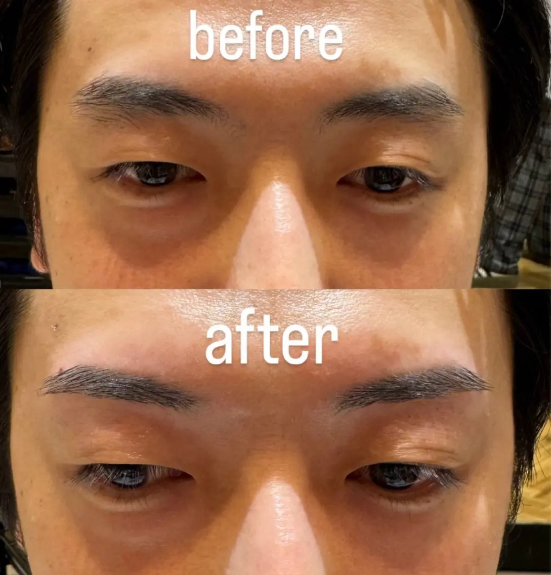 眉ワックス脱毛のみの写真