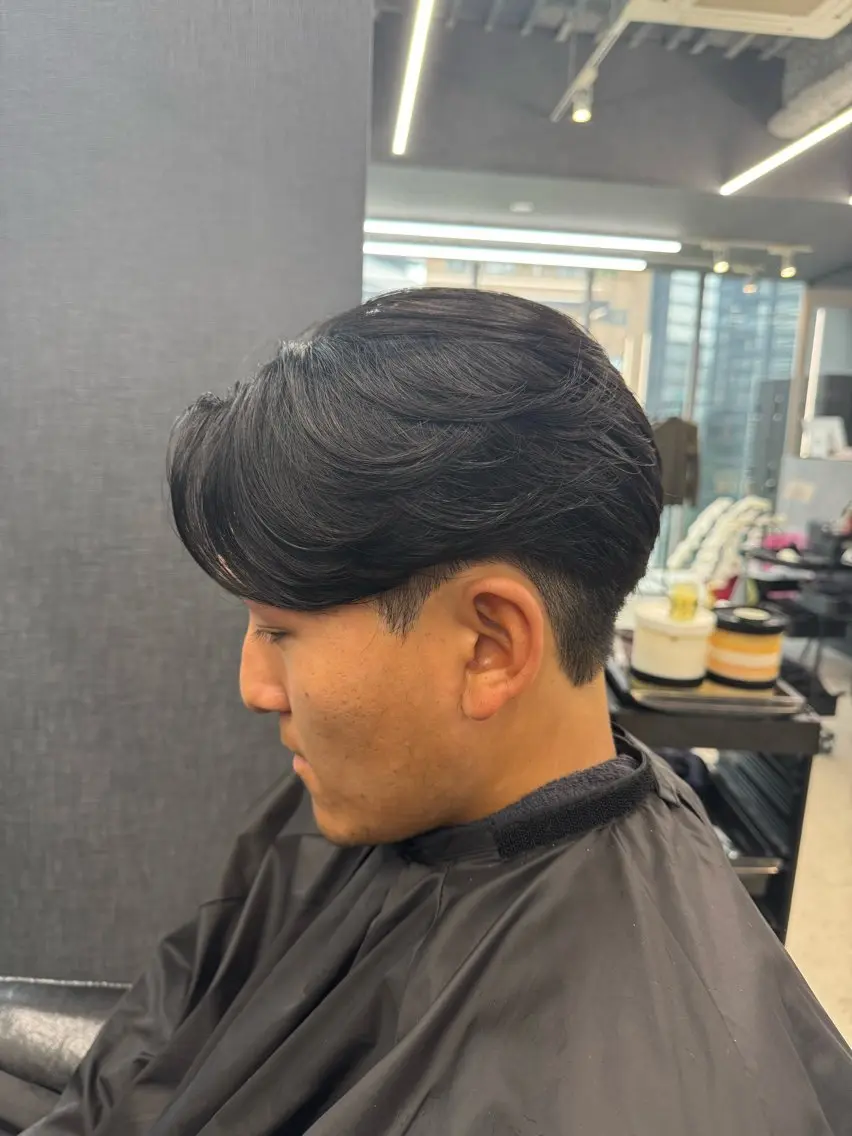 ショート パーマ メンズ 縮毛矯正 カット 曲がる縮毛矯正✨ メンズ那智優貴のヘアスタイル