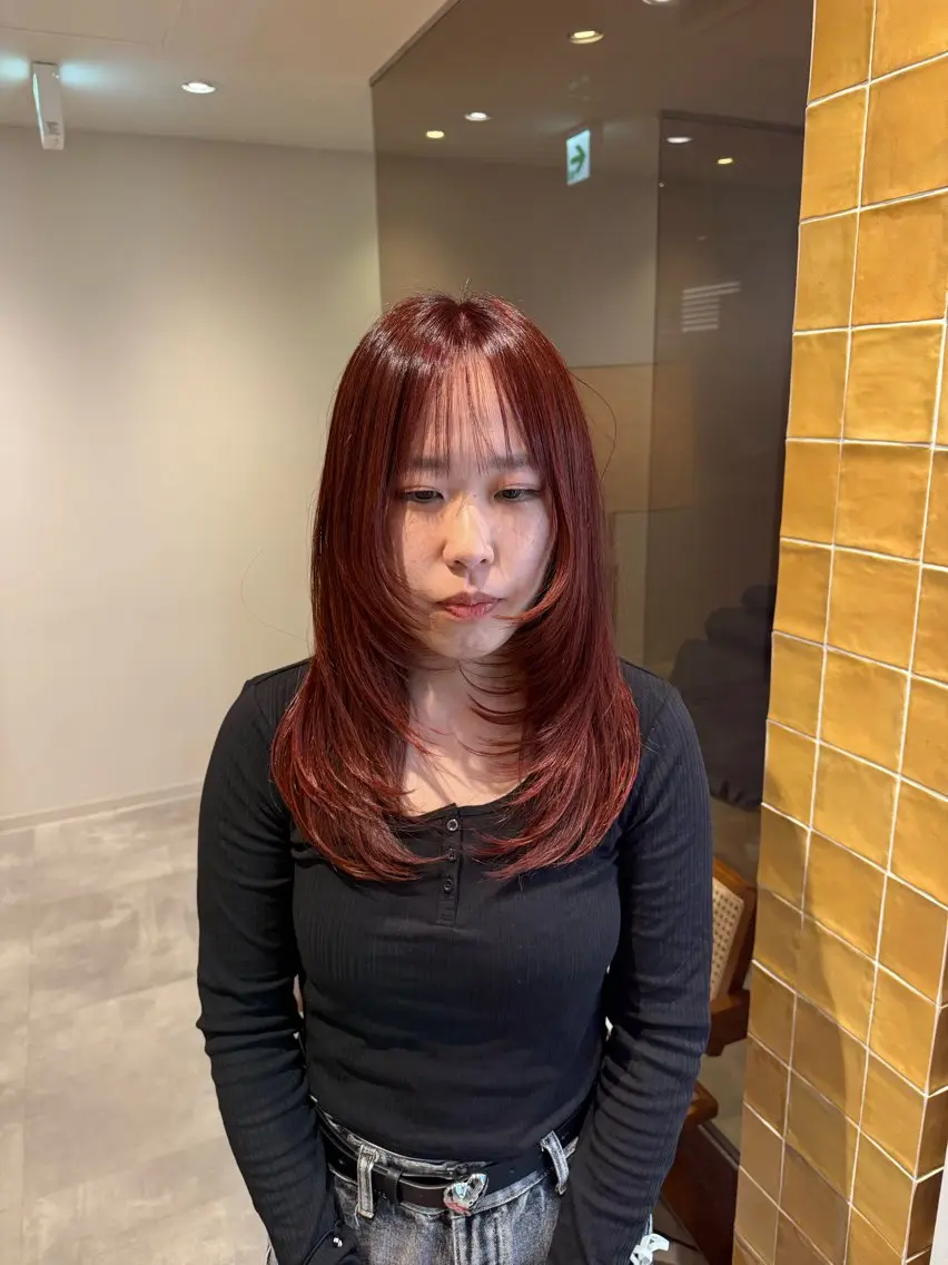 💓【5月限定!】🪐..カットケアカラークイック超音波トリートメント¥6,900の写真