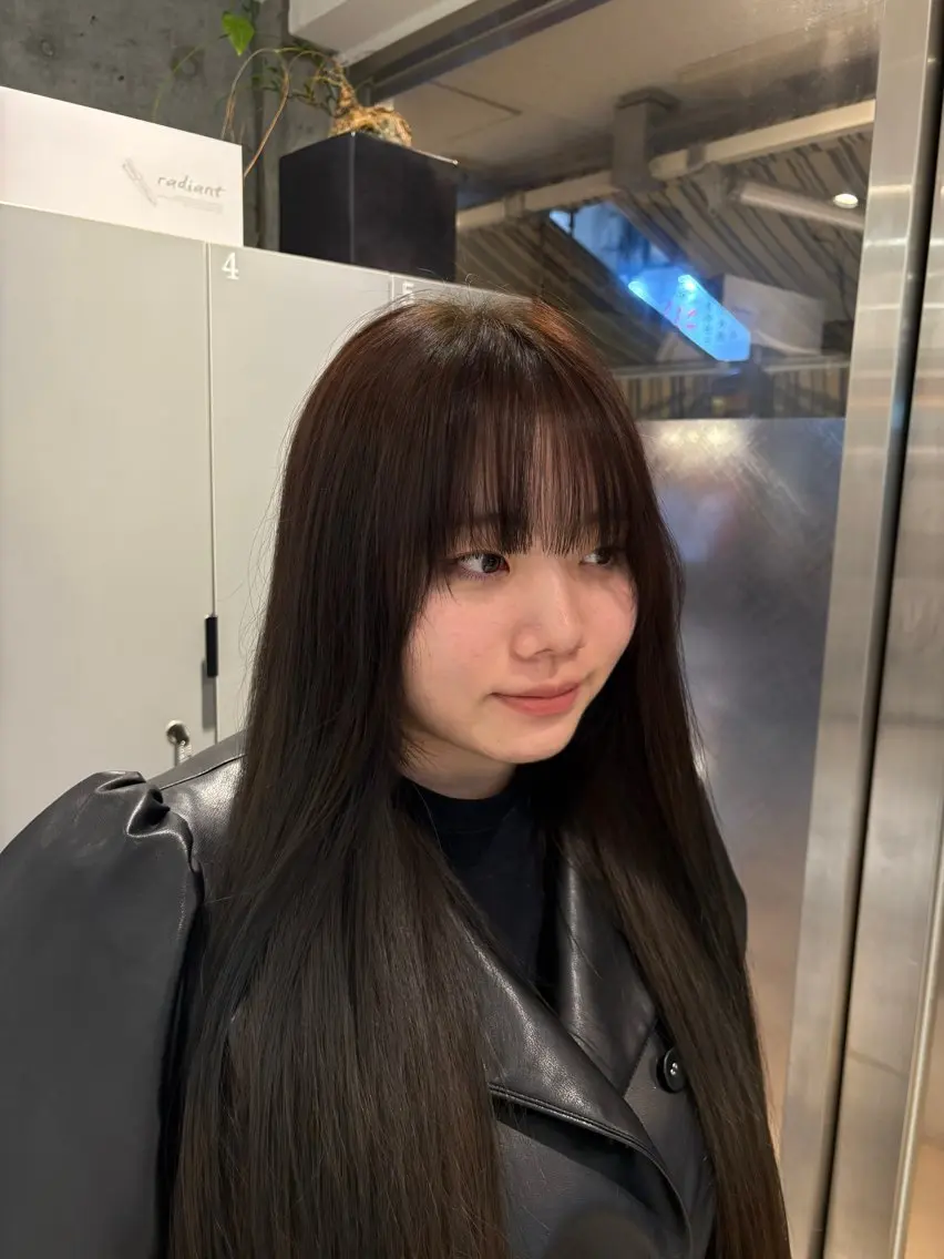 カラー ブラウンカラー ヘアカラー 🪐natural color🌼チサのヘアスタイル