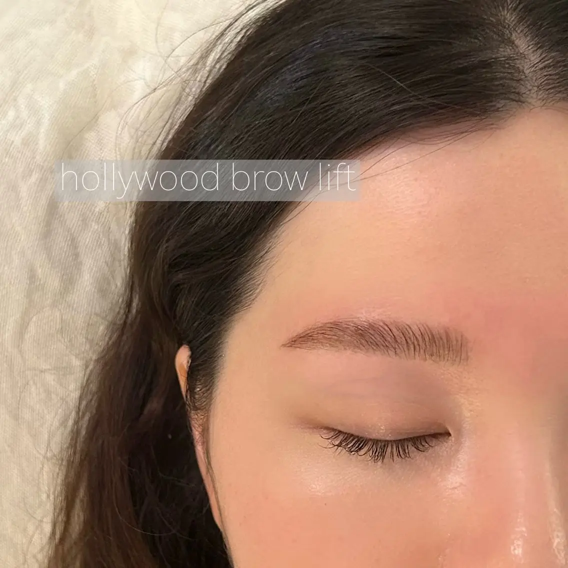アイブロウ ハリウッドブロウリフト 吉祥寺kasumi 🌛eye/browのマツエク・マツパデザイン