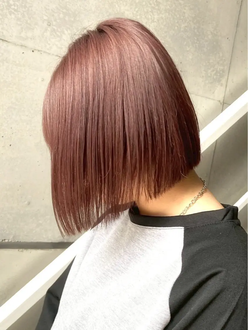 【ミニモ限定】ブリーチリタッチ+カラー+3stepトリートメント🫧の写真