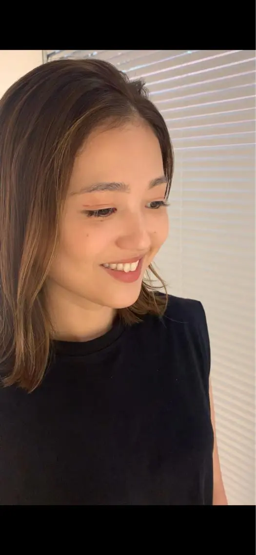 【ニュアンスカラーエクステ】フラットラッシュ ​〜​150本の写真