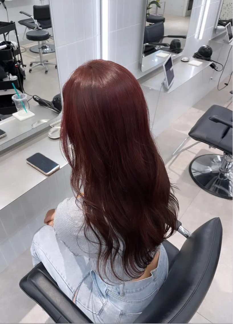 ロング カラー ✨レイヤーカット 海外ヘア/原宿✨のヘアスタイル