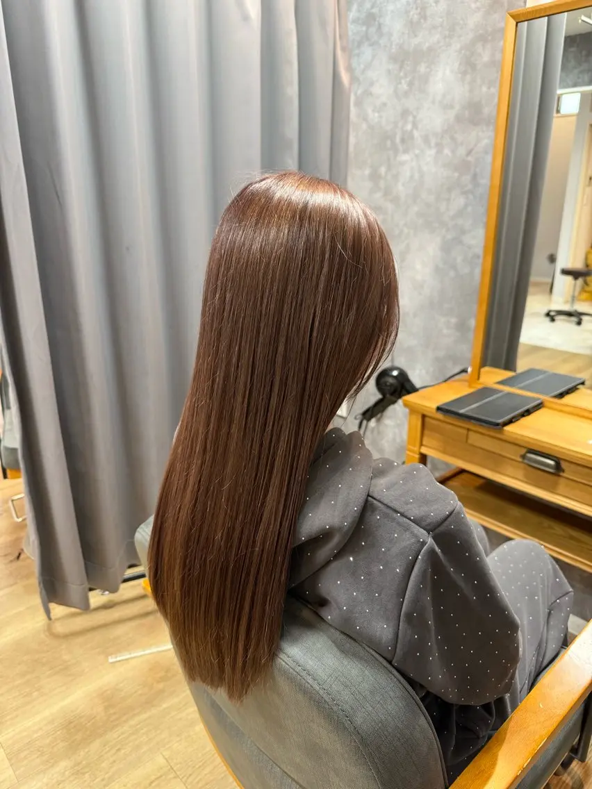 ロング カラー 🌈ᵕ̈*阿部 光✨✨✨のヘアスタイル