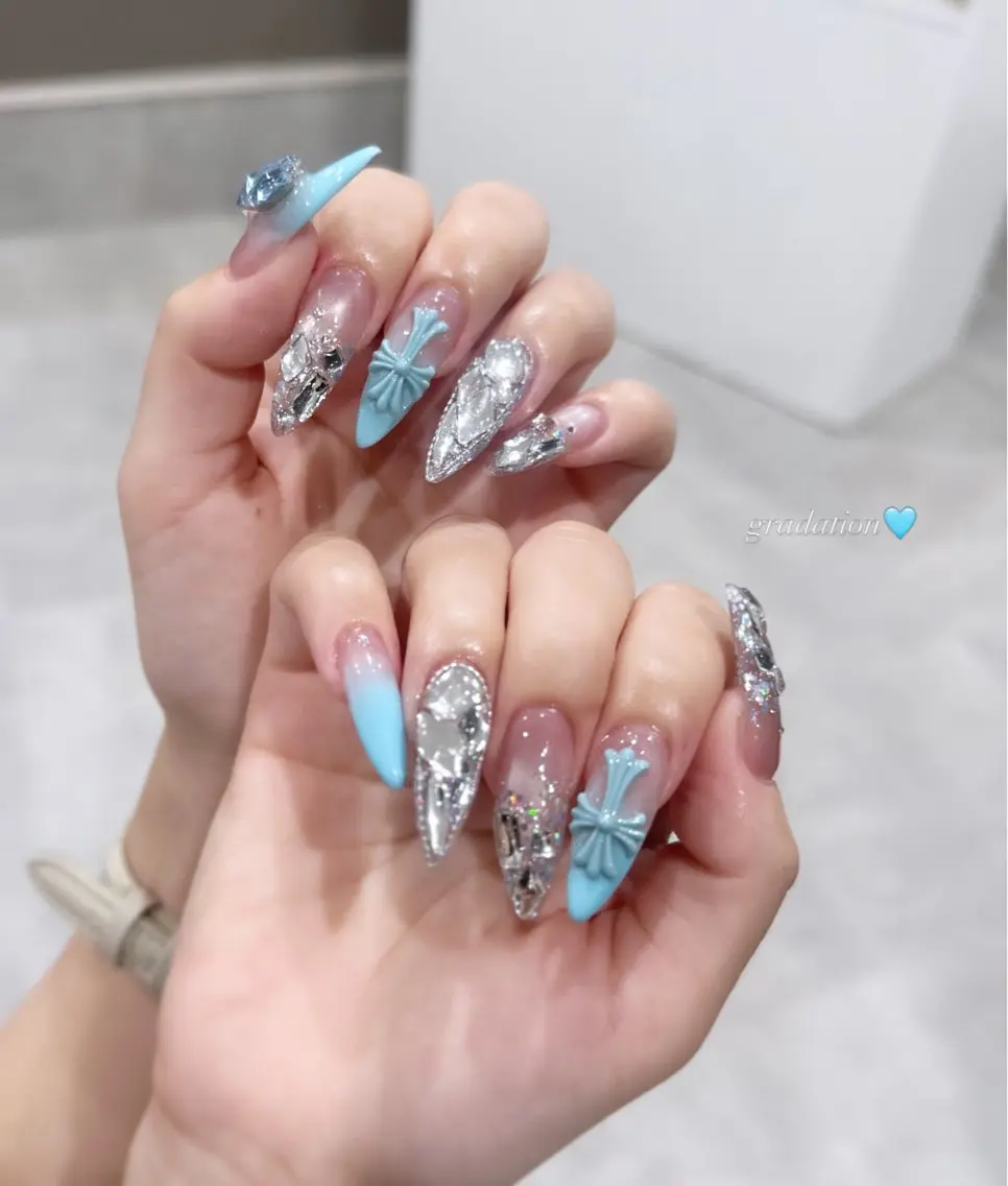 ネイル ハンドネイル Celeste 福井ネイル Rikoのネイルデザイン