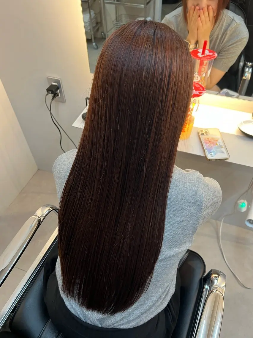 カラー 久門 未来のヘアスタイル