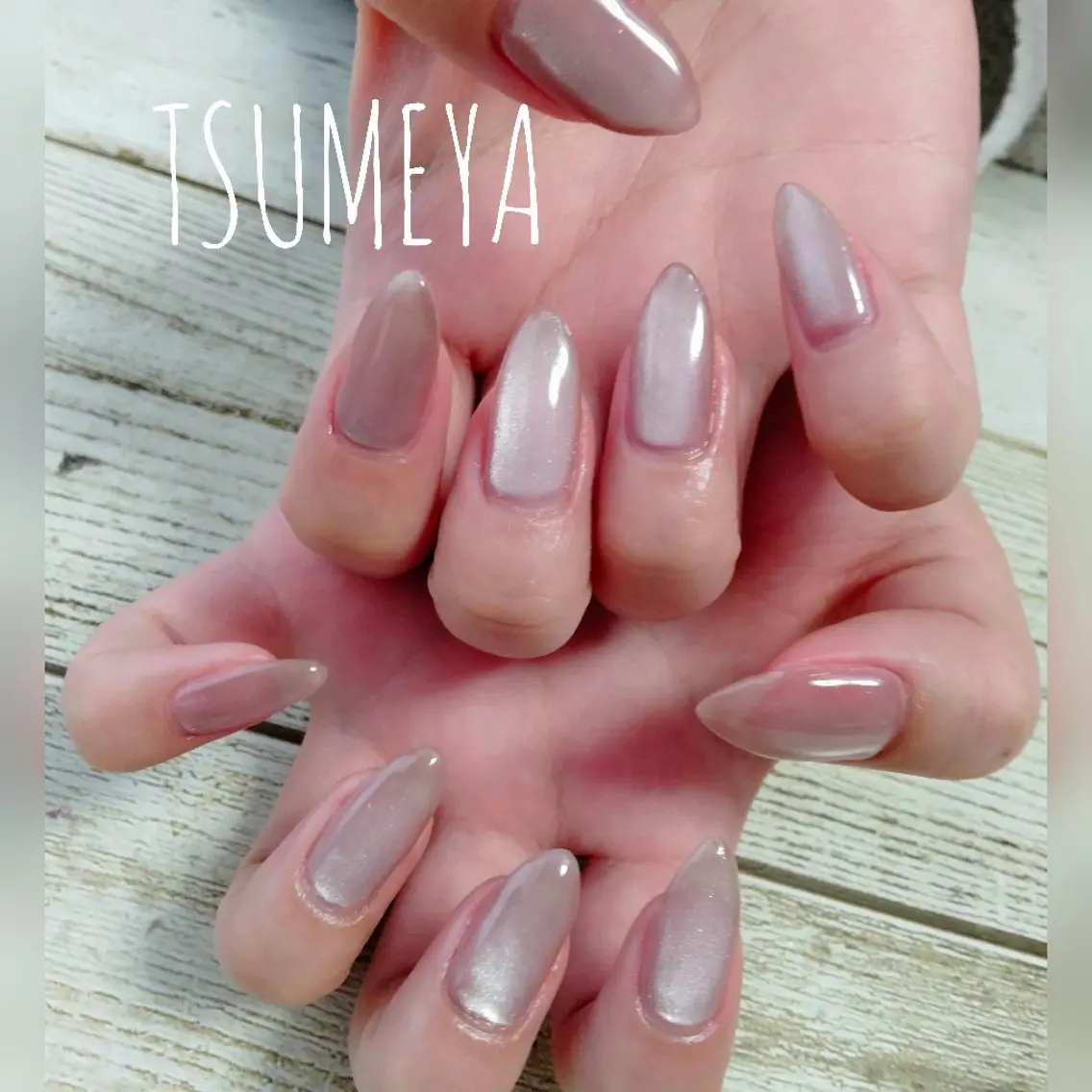 ネイル マグネットネイル ワンカラーネイル _TSUMEYA _のネイルデザイン