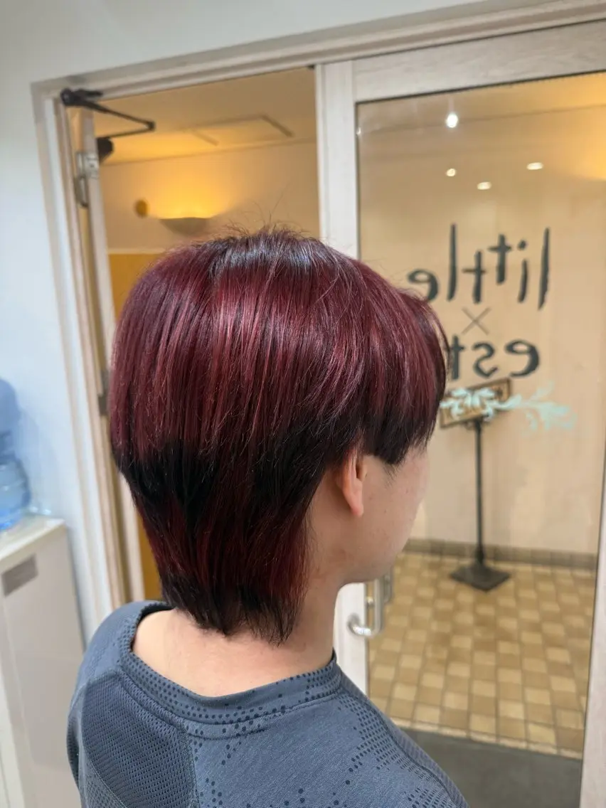 カラー メンズ littleesta 那月のヘアスタイル