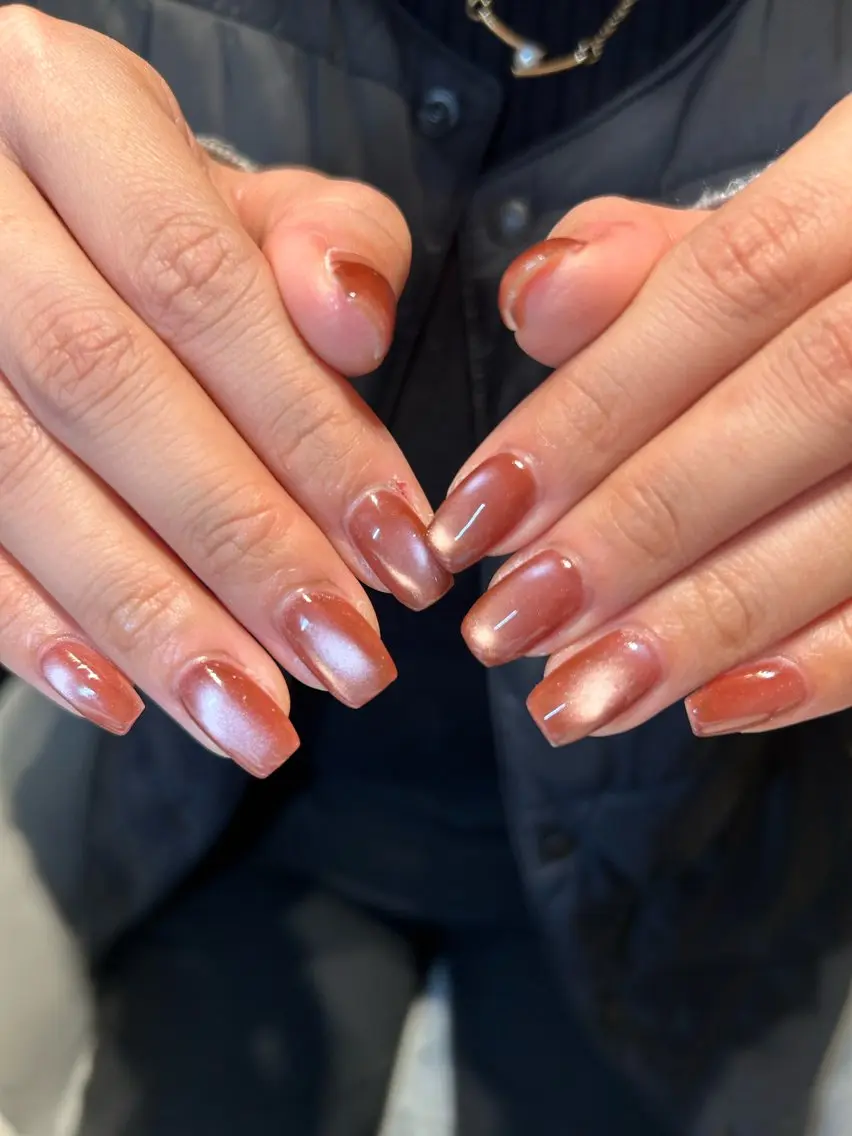 セミロング ハンドネイル Nbibi nail salonのネイルデザイン