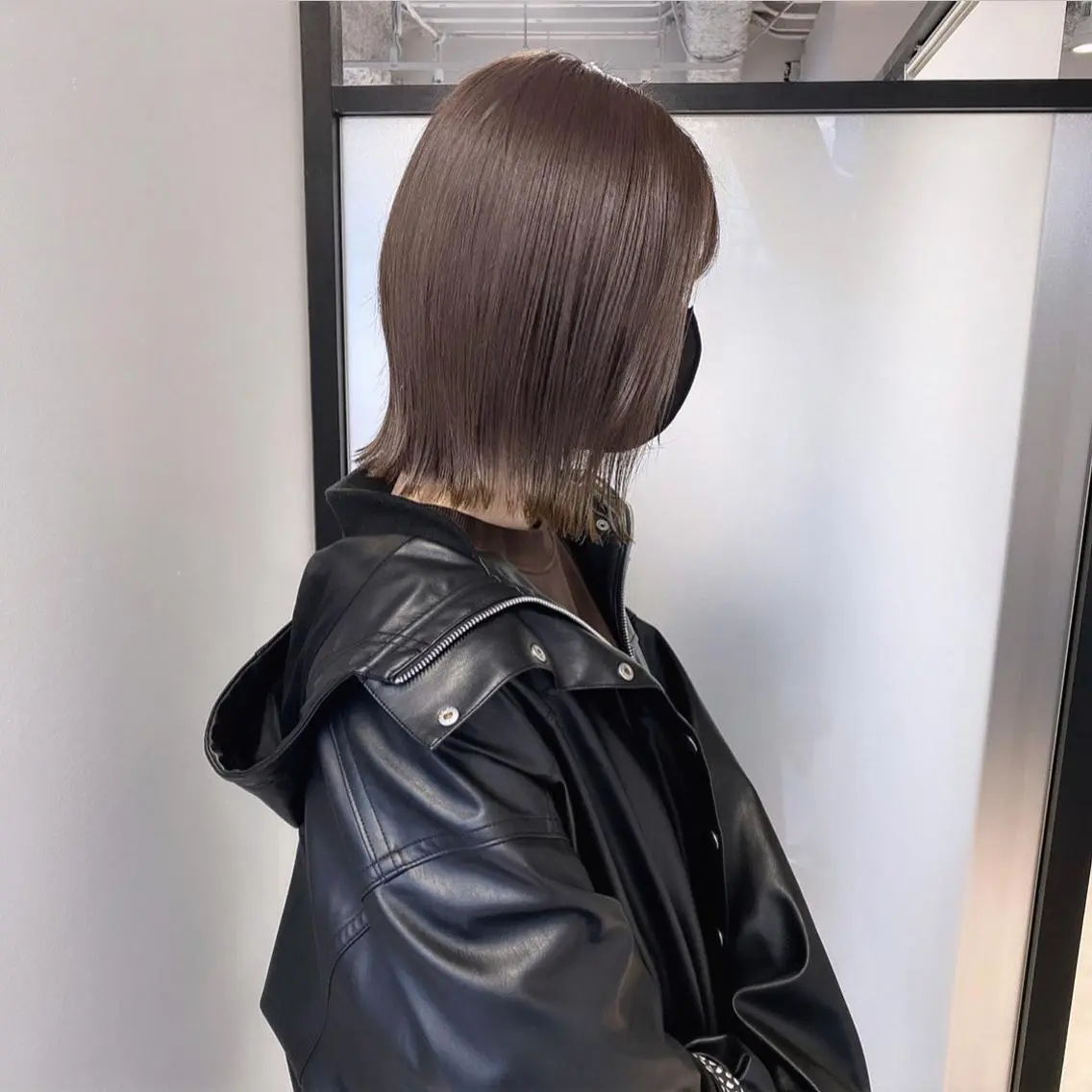 ミディアム カラー カット ヘアカラー マンツーマン半個室 tamuraのヘアスタイル