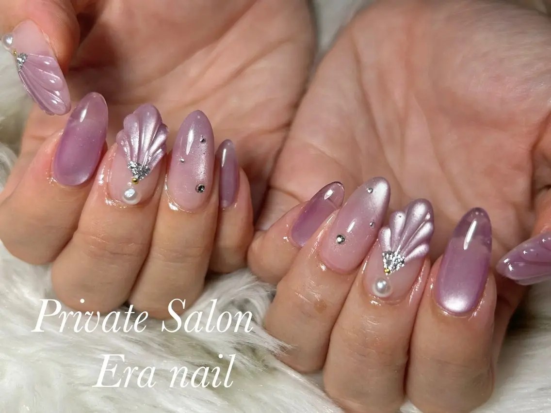ネイル ぷっくりネイル ハンドネイル Era nailのネイルデザイン