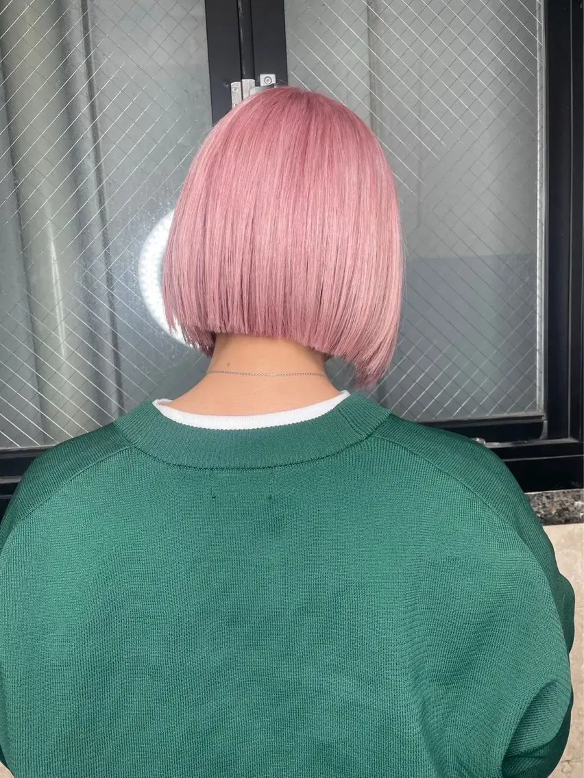 セミロング カラー ベージュ透明感カラー 🫧AYUMI🫧のヘアスタイル