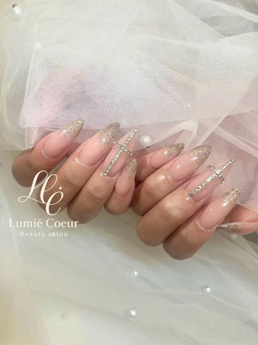 ネイル 持ち込み ハンドネイル LumiéCoeur Nanaeのネイルデザイン