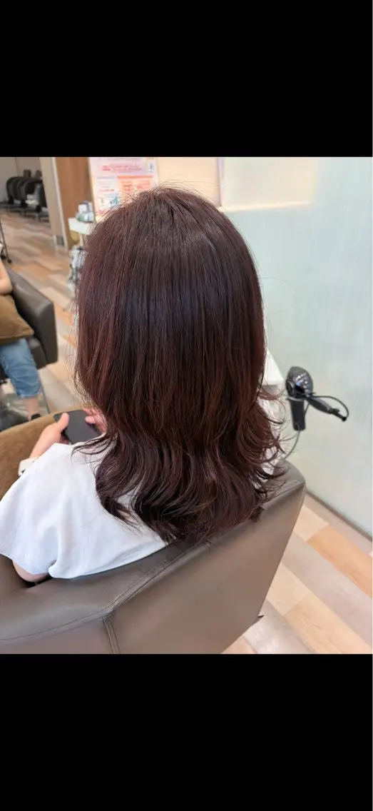 ロング ピンクブラウン ヘアカラー カット⚡️カラー🫧 募集中/愛海のヘアスタイル