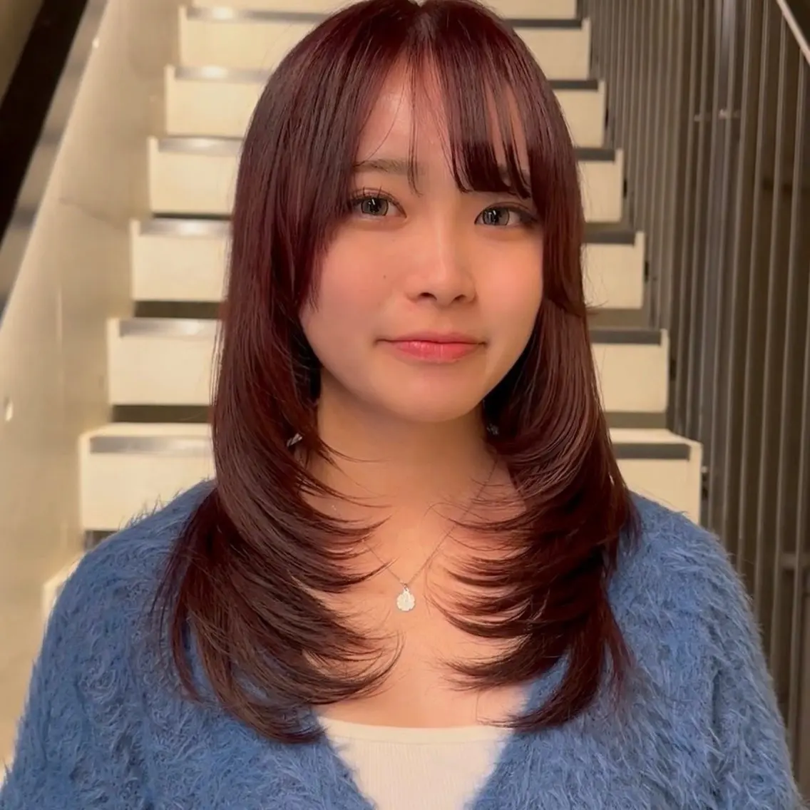 ロング カット ヘアカラー トリートメント 小田 大樹のヘアスタイル