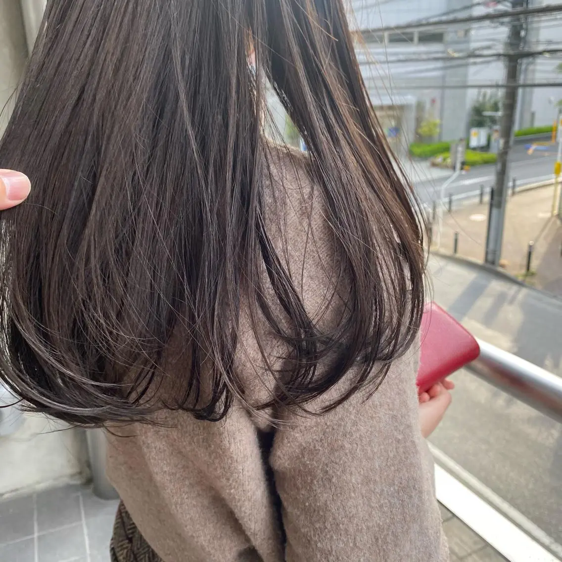 セミロング カット 縮毛矯正 ボブ/マンツーマン ミヒラケイタのヘアスタイル