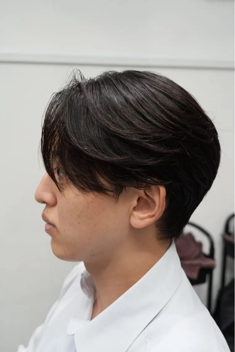 パーマ ヘアアレンジ メンズ 縮毛矯正 カット 縮毛矯正 (メンズ特化)AKI /古本晃大のヘアスタイル