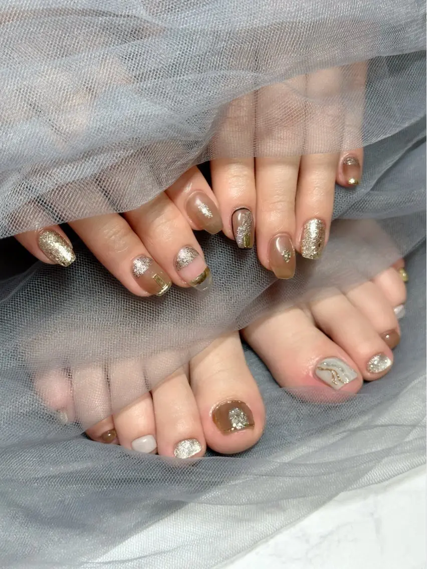 ネイル ニュアンスネイル ハンドネイル Nail Salon KURELLYのネイルデザイン