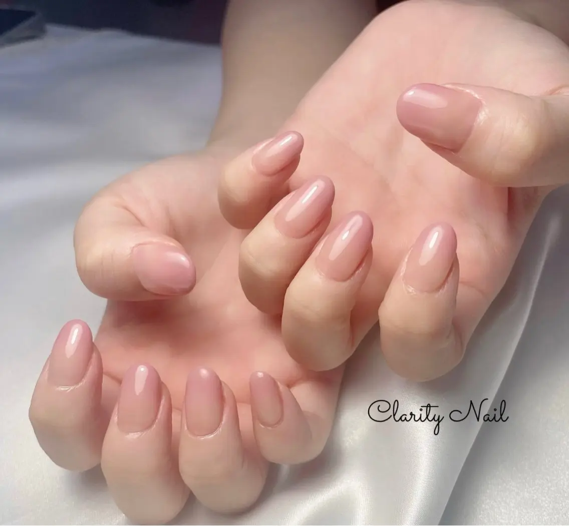 ネイル グラデーション ハンドネイル Clarity Nailのネイルデザイン