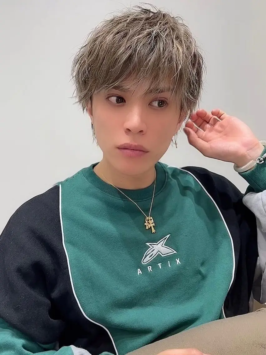 ショート メンズ カット 山﨑 燦人のヘアスタイル