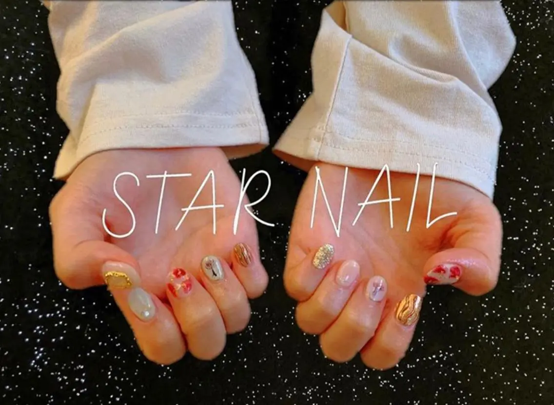 ネイル 持ち込み STAR NAILのネイルデザイン