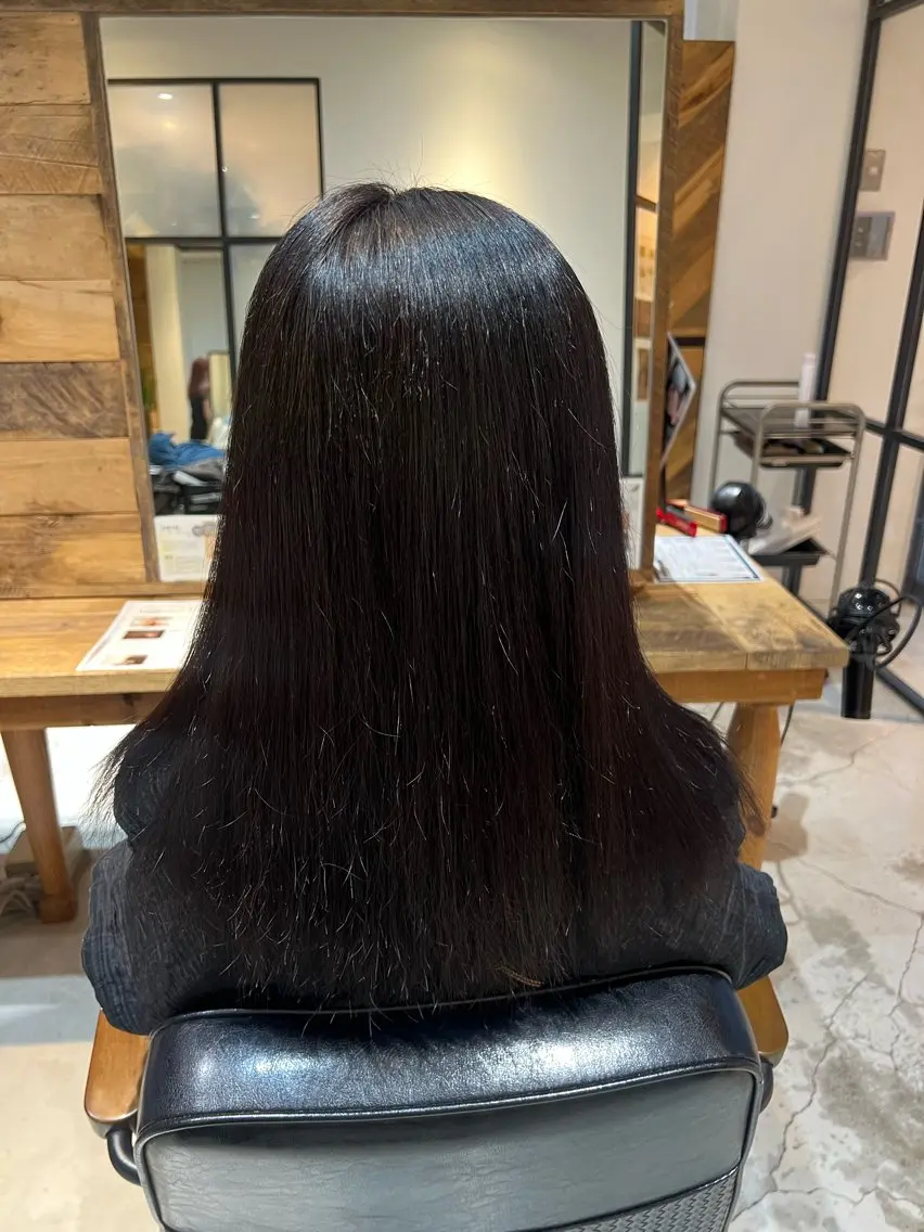 カラー ブラウンカラー ヘアカラー Miyuu 『藤沢』のヘアスタイル