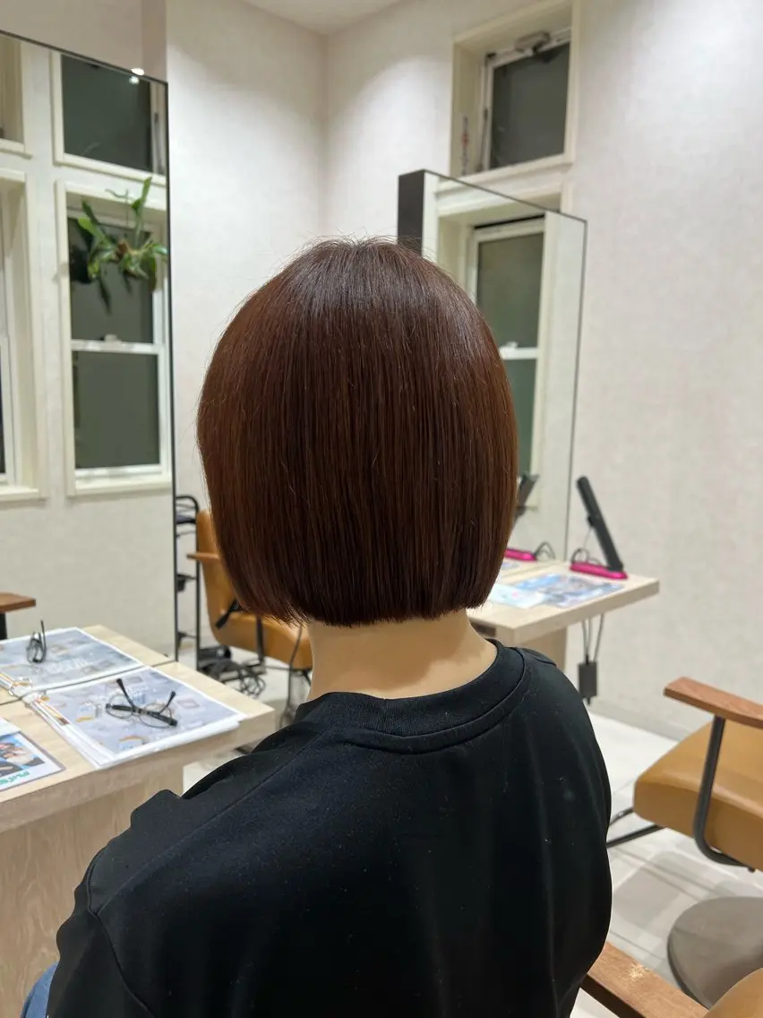 ショート ボブ ヘアカラー メンズ特化🔥パーマ 支持率1🔥たけしのヘアスタイル