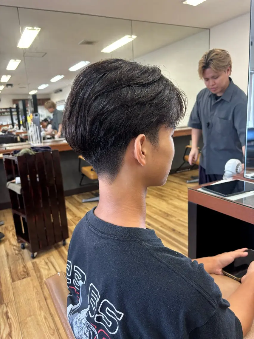 ショート カット 古堅 一正のヘアスタイル