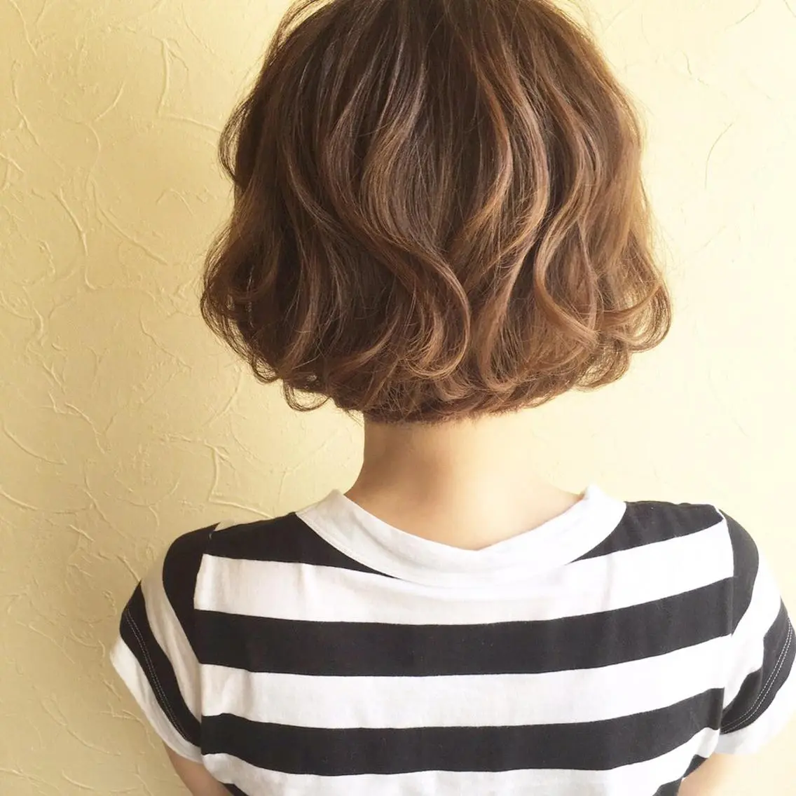 ミディアム カラー カット ヘアカラー トリートメント ant’ten 宮川 俊裕のヘアスタイル