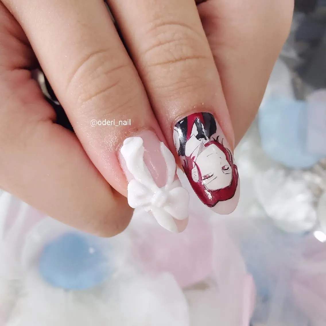ネイル アートネイル ジェルネイル おで@ oderi_nailのネイルデザイン