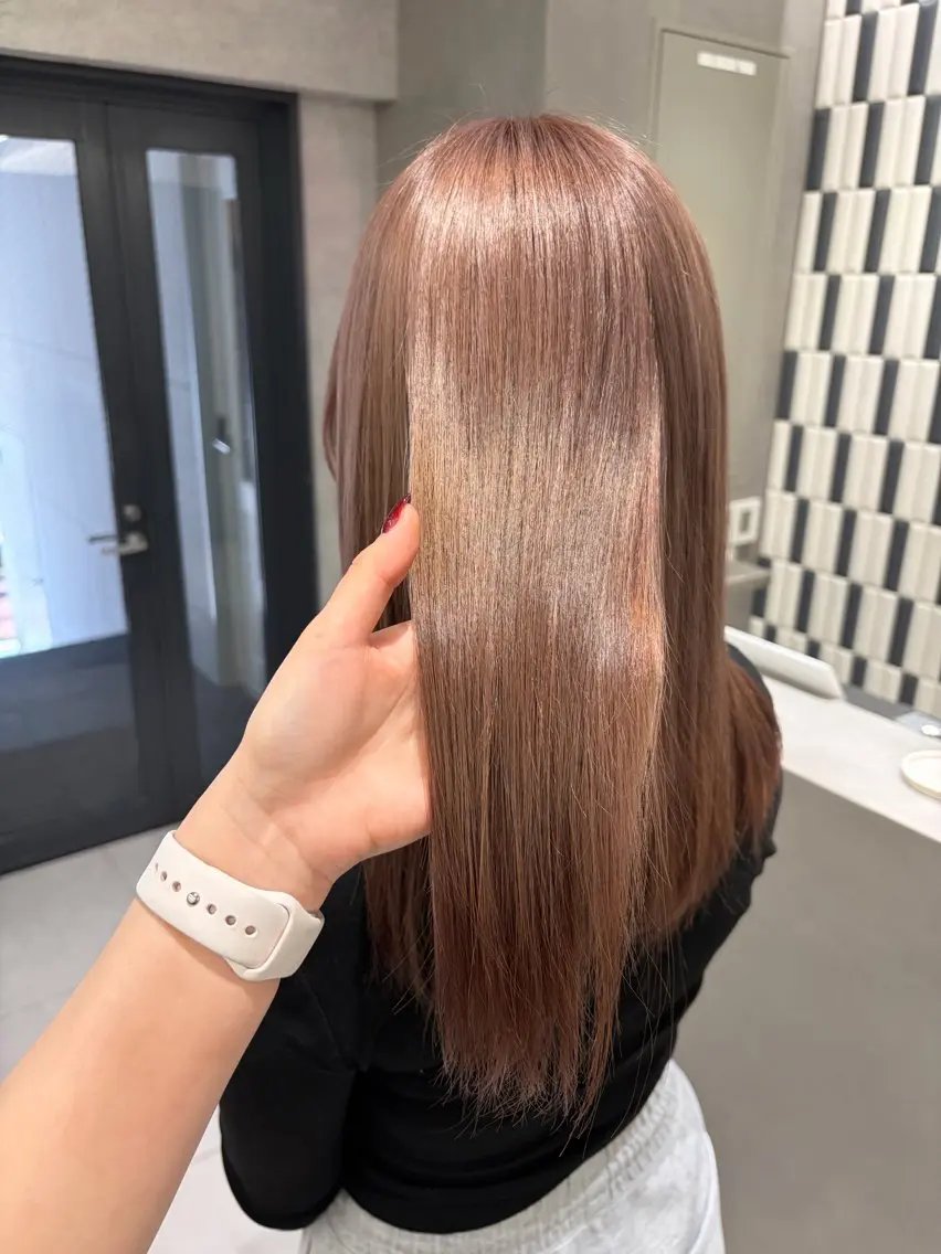 ️【ブリーチモデル様募集中͛💠】今だけ限定❕ブリーチありダブルカラー+トリートメント付き🧴🫧の写真