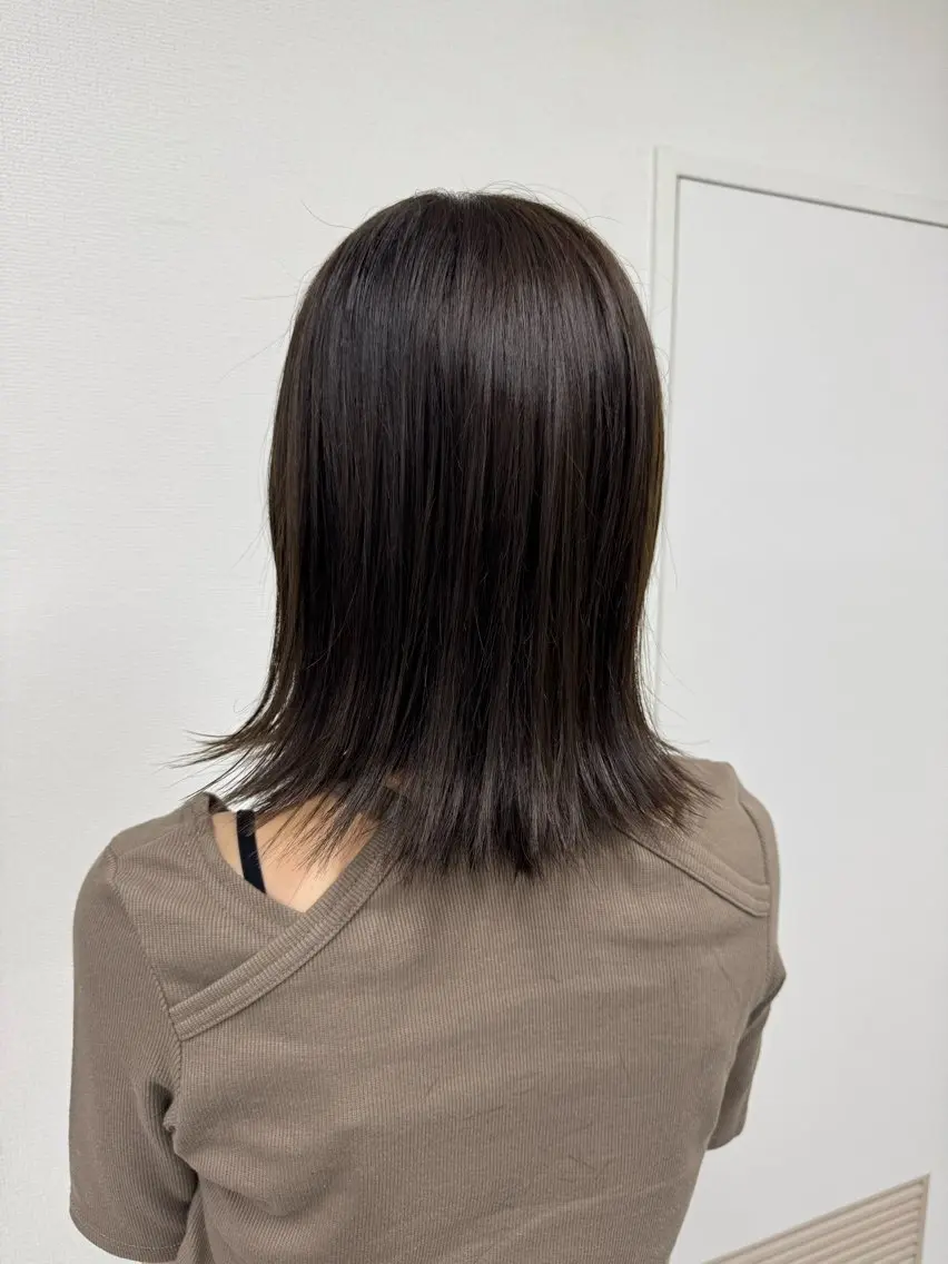 ミディアム 髪質改善 髪質改善メニュー 長井 美佐子のヘアスタイル