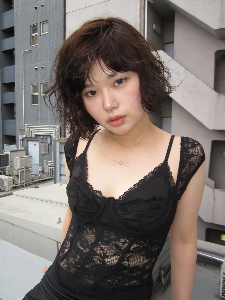 パーマの写真