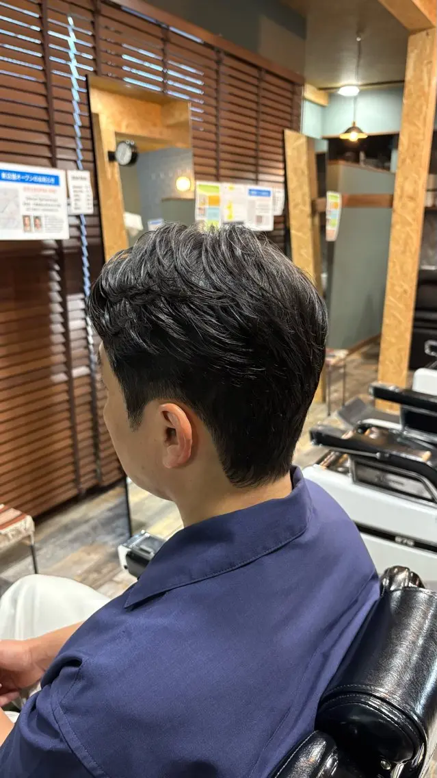 ショート メンズ 木名瀬 海星のヘアスタイル