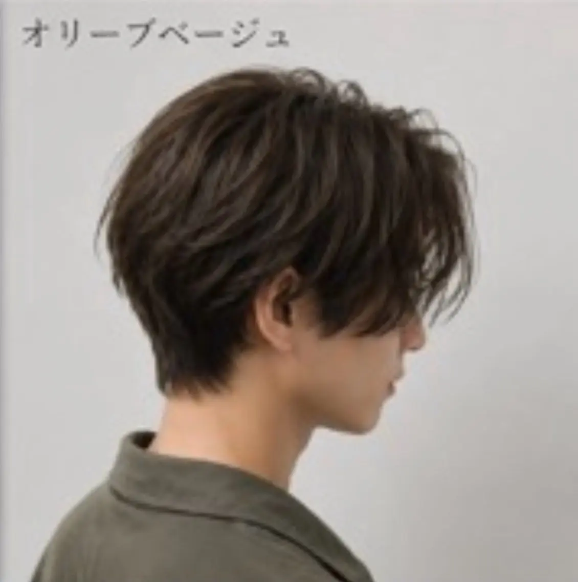 ショート カラー メンズ CORE あおいのヘアスタイル