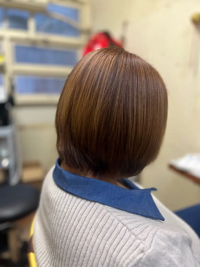ショート 縮毛矯正 酒井 さおりのヘアスタイル