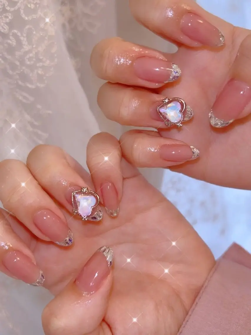 ネイル 長さ出し ジェルネイル 韓国ネイル マグネットネイル ニュアンスネイル ハンドネイル I LOVE ME NAIL.｡.:*♡のネイルデザイン