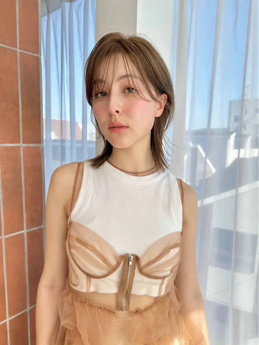 ミディアム カットモデル募集中 🎀美帆のヘアスタイル