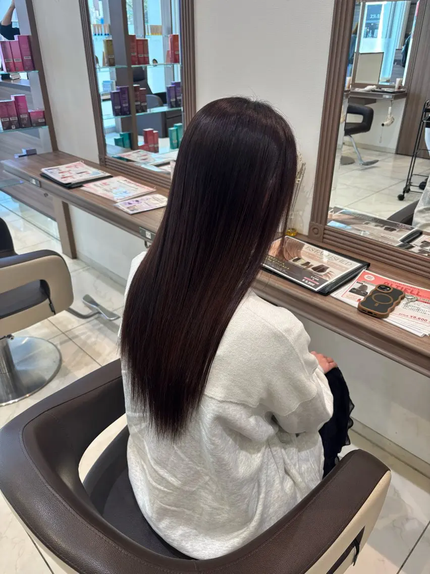 ロング カラー 山田玲碧 🎀メンズカット🎀のヘアスタイル