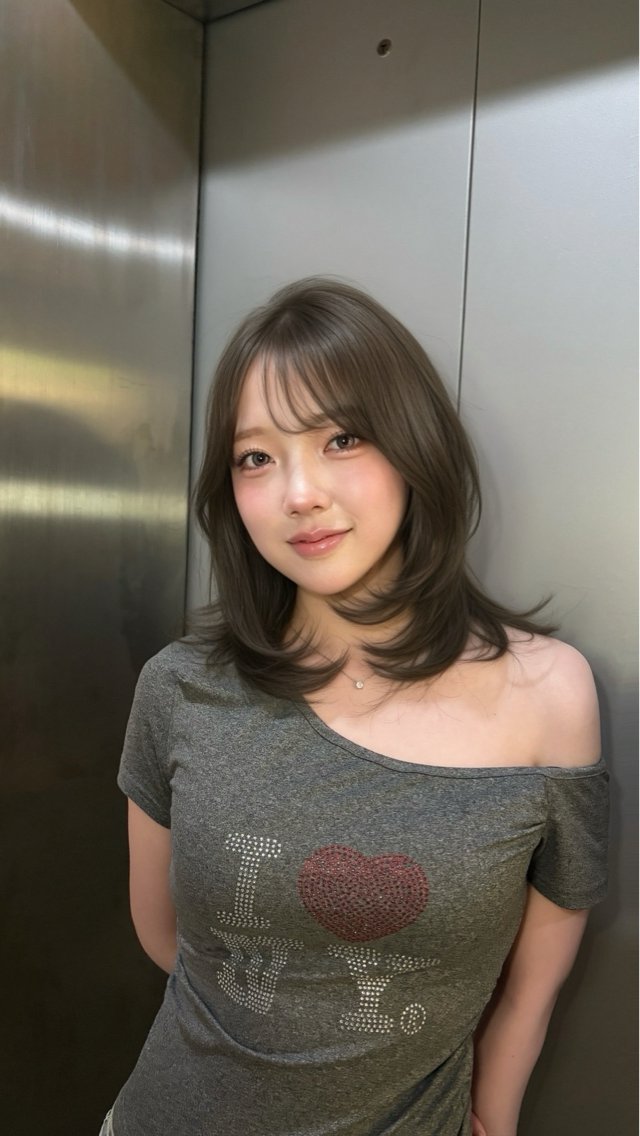 ロング カラー カット ヘアカラー ヘアセット 上品モテヘア🩶 karen🩶のヘアスタイル