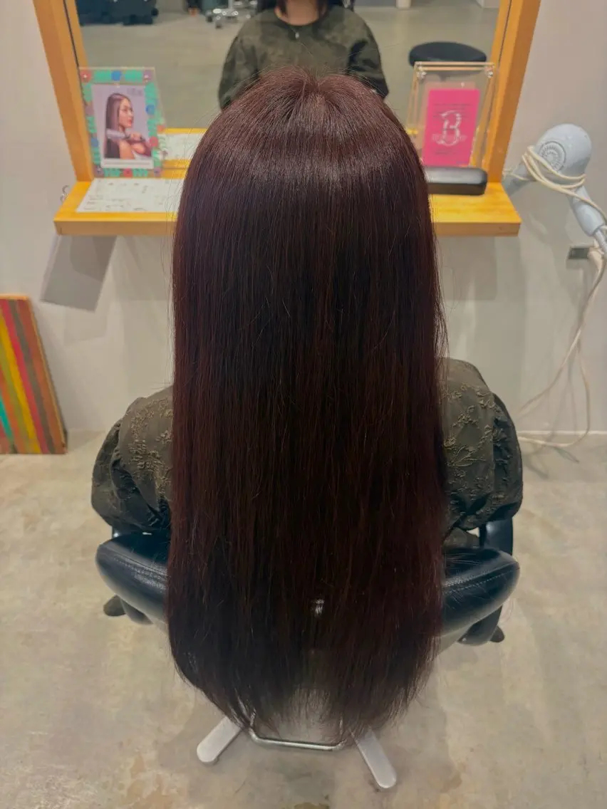 ロング カラー 山城 大芽のヘアスタイル