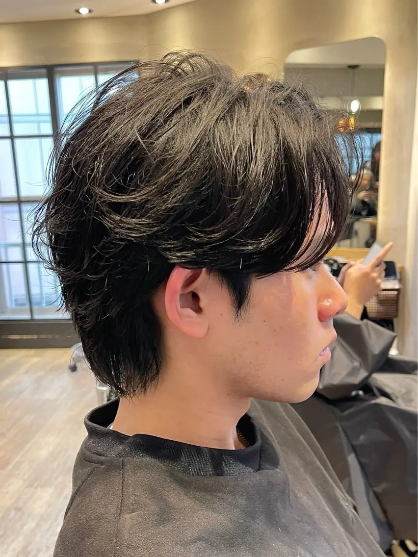 パーマ メンズ メンズ特化ニュアンス パーマ RYOのヘアスタイル